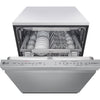 LG 24 Inch Top Control Dishwasher with TrueSteam and QuadWash, Stainless Steel - LDP6810SS