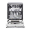 LG 24 Inch Top Control Dishwasher with TrueSteam and QuadWash, Stainless Steel - LDP6810SS