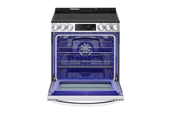 LG 30 Inch Slide-In Electric Range with 6.3 cu. ft. Capacity, Stainless Steel - LSEL633CF