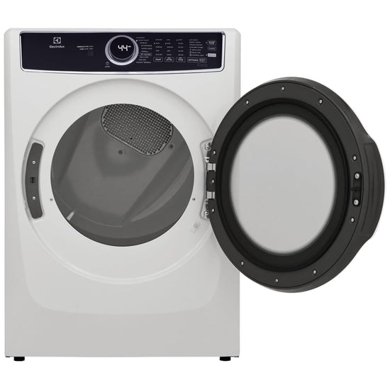 Electrolux 8.0 Cu. Ft. Electric Steam Dryer, White - ELFE753CAW