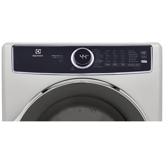 Electrolux 8.0 Cu. Ft. Electric Steam Dryer, White - ELFE753CAW