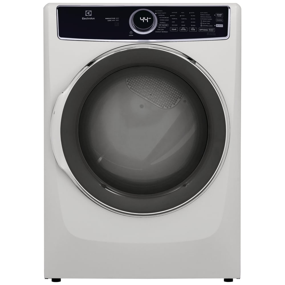 ELECTROLUX 5 SERIES 8.0 CU FT. ELECTRIC FRONT LOAD DRYER WITH LUXCARE DRY SYSTEM - ELFE753CAW