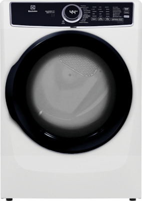 Electrolux 8.0 cu ft Electric Dryer, White - ELFE762CBW