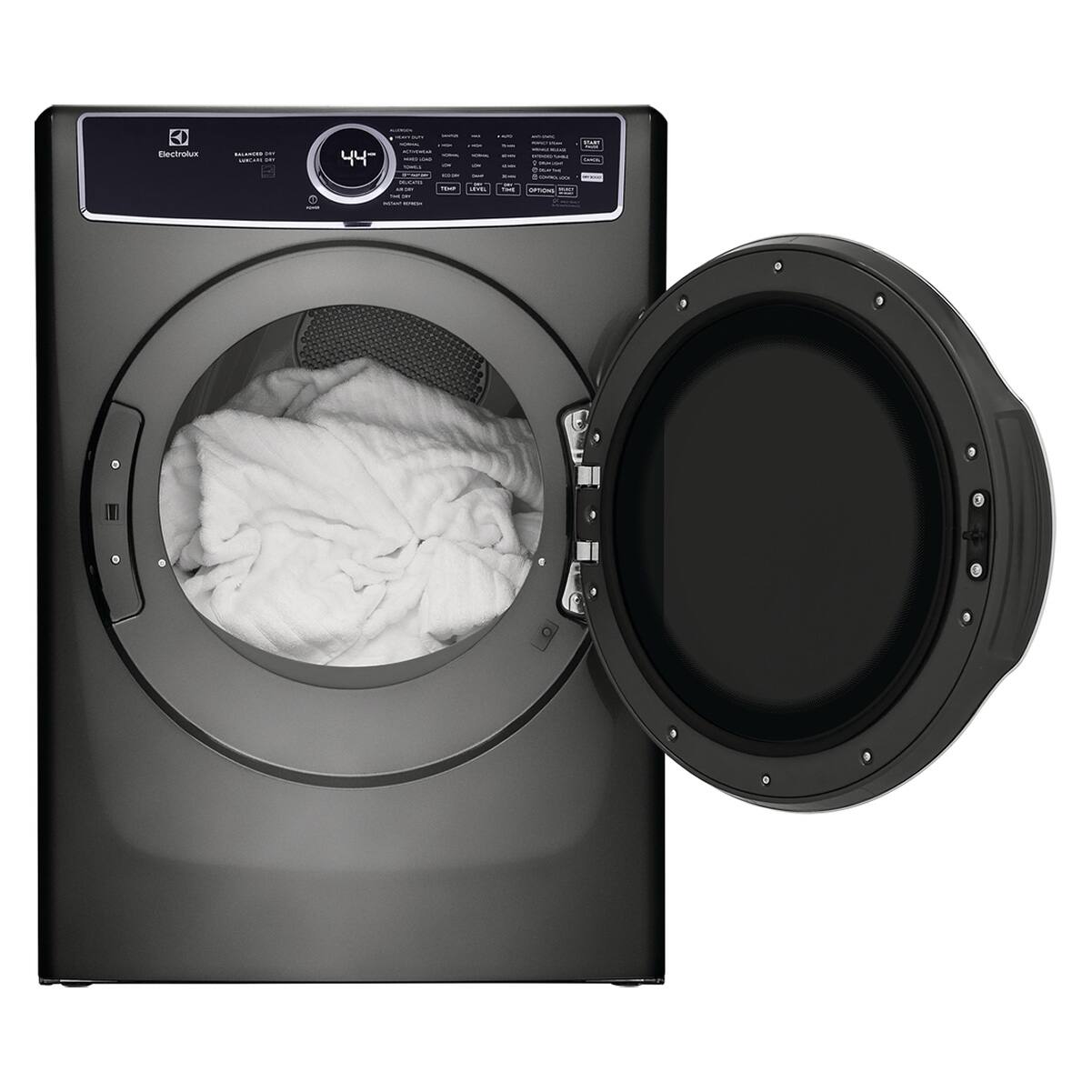 ELECTROLUX 8 CU. FT. ELECTRIC DRYER WITH STEAM IN TITANIUM - ELFE763CAT