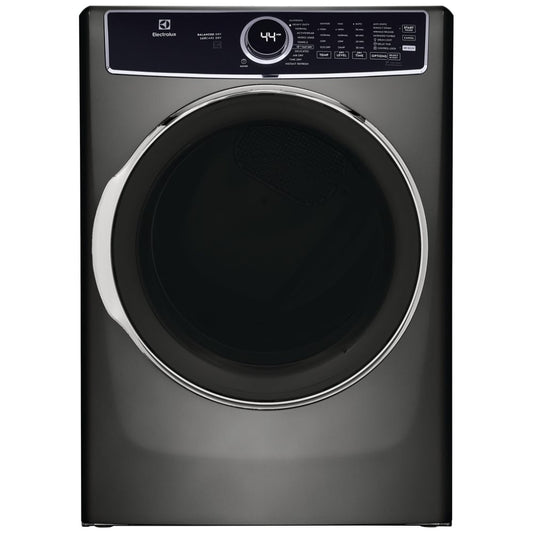 Electrolux 27 Inch Electric Steam Dryer, 8.0 cu. ft., Grey - ELFE763CAT