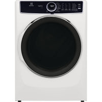 Electrolux 27 Inch Electric Steam Dryer with 8.0 cu. ft. Capacity, White - ELFE763CAW