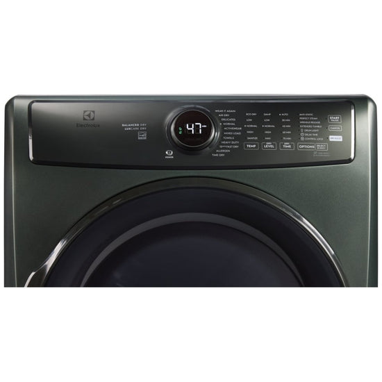 Electrolux 8.0 cu. ft. Front Load Perfect Steam Electric Dryer with Balanced Dry - ELFE773CAA