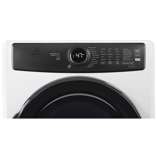 Electrolux 8.0 Cu. Ft. Electric Steam Dryer - ELFE773CAW