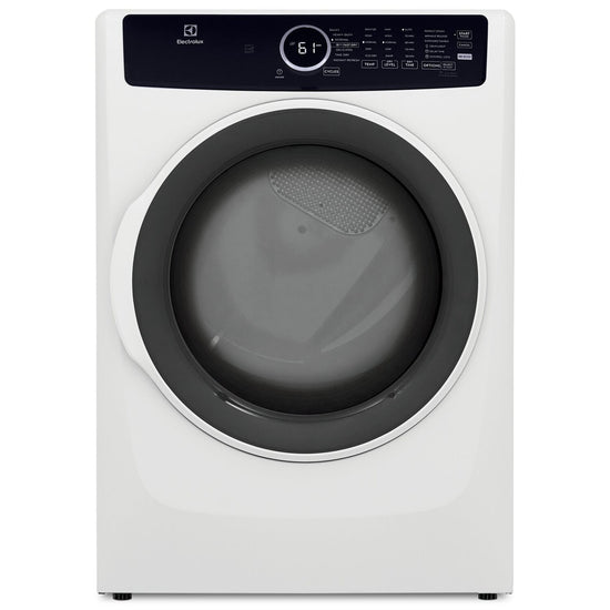 Electrolux 8 Cu. Ft. Gas Dryer with Steam, White - ELFG7437AW