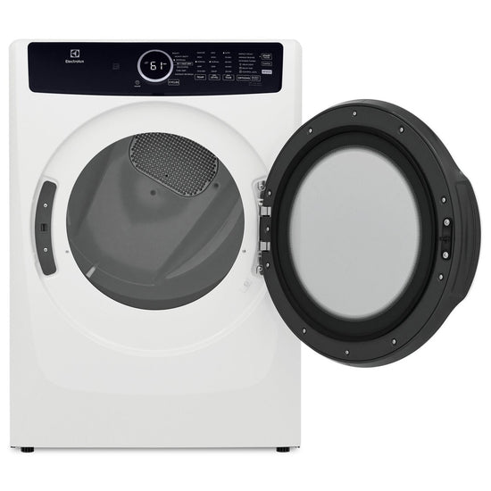Electrolux 8 Cu. Ft. Gas Dryer with Steam, White - ELFG7437AW