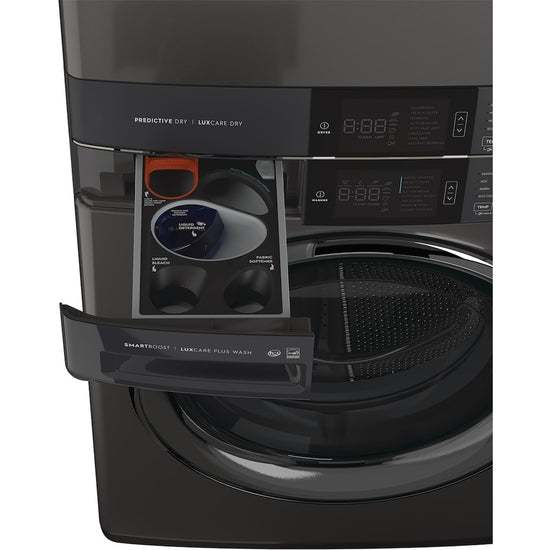 Electrolux Front Load Electric Laundry Tower with SmartBoost, Titanium - ELTE760CAT