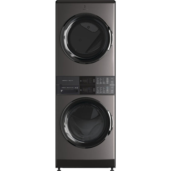 Electrolux Front Load Electric Laundry Tower with SmartBoost, Titanium - ELTE760CAT