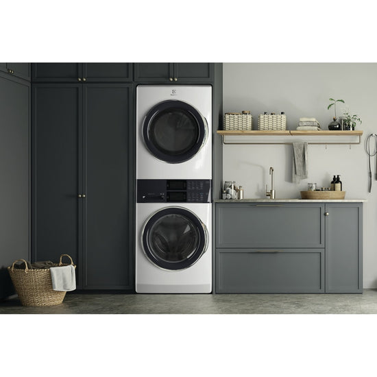 Electrolux Laundry Tower 5.2 cu. ft. Washer & 8 cu. ft. Electric Dryer - ELTE760CAW