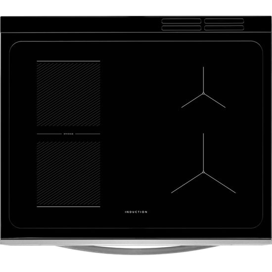 Frigidaire 30 Inch Front Control Induction Range with Air Fry - FCFI308CBS
