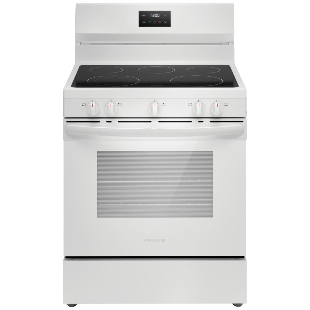 Frigidaire 30 Inch Free-Standing Electric Range, White - FCRE305CBW