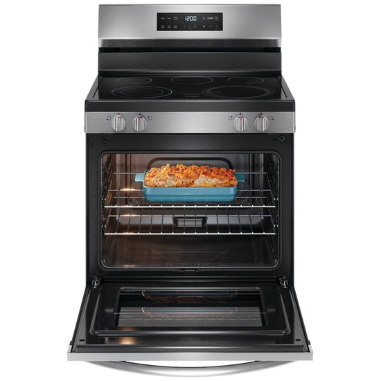 Frigidaire 30 Inch Induction Range with 5.3 Cu. Ft. Oven Capacity - FCRI306CAS