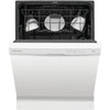 Frigidaire 24 in Front Control Built-In Tall Tub Dishwasher, White - FDPC4314AW
