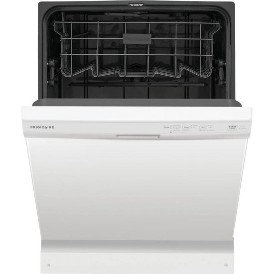 Frigidaire 24 in Front Control Built-In Tall Tub Dishwasher, White - FDPC4314AW