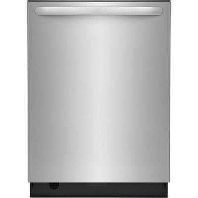 Frigidaire 24-Inch Built-In Top Control Dishwasher, Stainless Steel - FDSH4501AS