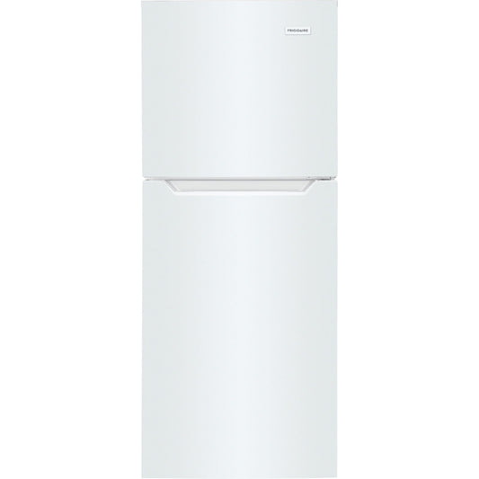 Frigidaire 24 Inch Top Freezer Refrigerator, White - FFET1022UW