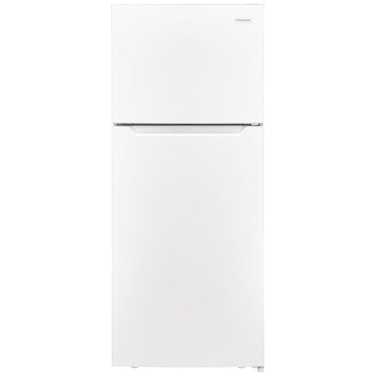 Frigidaire 28 Inch Top Freezer Refrigerator, 17.6 cu. ft., White - FFHT1822UW
