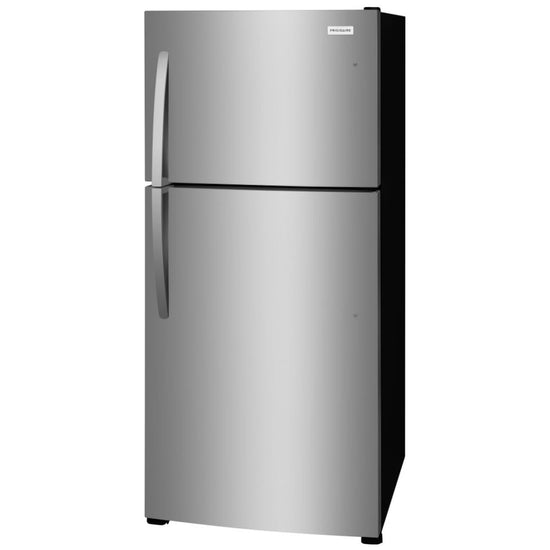Frigidaire 30 Inch Top Freezer Refrigerator, 20 cu. ft., Stainless Steel - FFHT2022AS