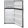 Frigidaire 30 Inch Top Freezer Refrigerator, 20 cu. ft., Stainless Steel - FFHT2022AS