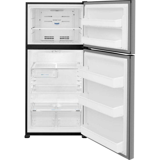 Frigidaire 30 Inch Top Freezer Refrigerator, 18.3 cu. ft., Stainless Steel - FFTR1835VS