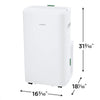Frigidaire 3-in-1 Connected Portable Room Air Conditioner 14,000 BTU - FHPC142AA1