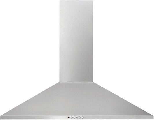 FRIGIDAIRE 30 INCH WALL MOUNT CHIMNEY RANGE HOOD WITH 400 CFM INTERNAL BLOWER - FHWC3055LS