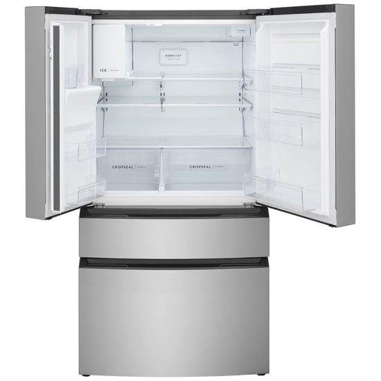 Frigidaire 36 Inch 4-Door French Door Refrigerator with 26.3 Cu. Ft. Capacity, Stainless Steel - FRMS2733AV