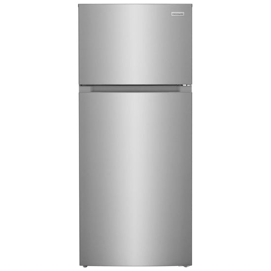Frigidaire 28 Inch Top Freezer Refrigerator, Stainless Steel - FRTE1622AS