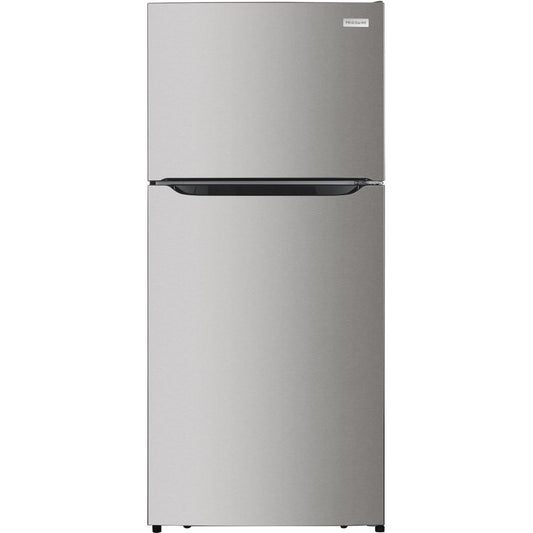 Frigidaire 29.5 Inch Top Freezer Refrigerator, 18.17 cu. ft., Stainless Steel Look - FRTE1835AV