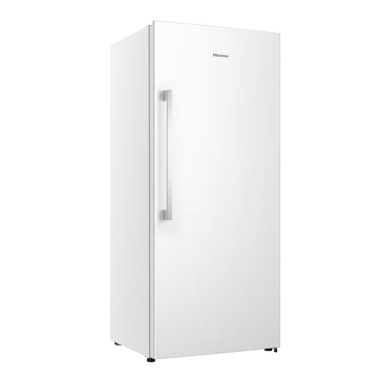 Hisense 21.2 cu ft Convertible Upright Fridge or Freezer, White - FV21C7HWE