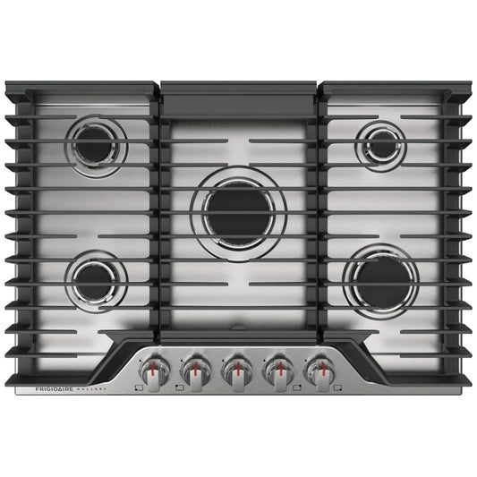 Frigidaire 30 Inch Gas Cooktop, Stainless Steel - GCCG3048AS