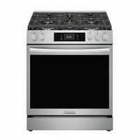 Frigidaire Gallery 30 Inch Gas Range with Stone-Baked Pizza, Stainless Steel - GCFG3070BF