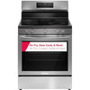 Frigidaire Gallery 30 Inch Electric Range with Air Fry & Total Convection - GCRE306CBF