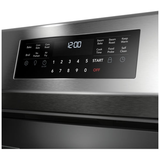 Frigidaire Gallery 30" Gas Range with No Preheat + Air Fry - GCRG3060BF