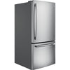 GE 30 Inch Bottom Freezer Refrigerator, 20.9 cu. ft., Stainless Steel - GDE21DYRKFS