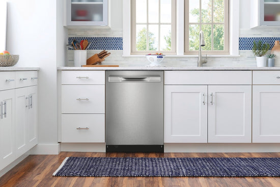 Frigidaire 24 Inch Top Control Built-In Dishwasher, Stainless Steel - GDSP471TAF
