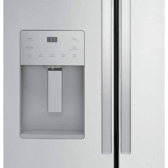 GE 25.6 cu. ft. French Door Refrigerator, Fingerprint Resistant Stainless Steel - GFE26JYMFS