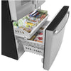 GE 25.6 cu. ft. French Door Refrigerator, Fingerprint Resistant Stainless Steel - GFE26JYMFS