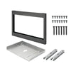 Frigidaire Gallery 27 Inch Microwave Trim Kit, Dark Stainless Steel - GMTK2768AD