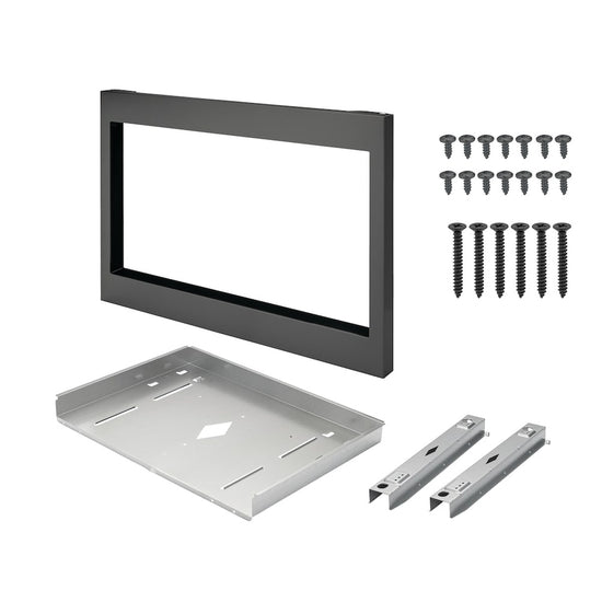 Frigidaire Gallery 27 Inch Microwave Trim Kit, Dark Stainless Steel - GMTK2768AD