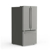 GE 33 Inch 24.8 cu. ft. French Door Refrigerator, Stainless Steel - GNE25DYRKFS