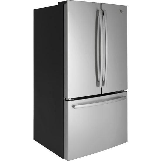GE 27 cu. ft. French Door Refrigerator, Fingerprint Resistant Stainless - GNE27JYMFS