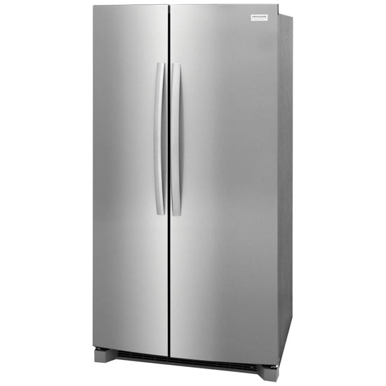 Frigidaire 36 Inch Side-by-Side Refrigerator, 26 cu. ft., Stainless Steel - GRSN2620AF