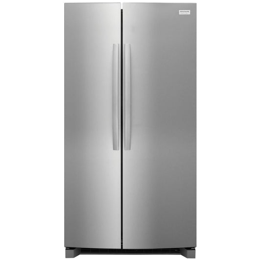 Frigidaire 36 Inch Side-by-Side Refrigerator, 26 cu. ft., Stainless Steel - GRSN2620AF