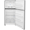 Frigidaire 30 Inch Top Freezer Refrigerator, 20 Cu. Ft., Stainless Steel - GRTE2055AF