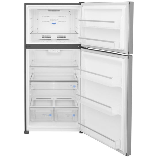 Frigidaire 30 Inch Top Freezer Refrigerator, 20 Cu. Ft., Stainless Steel - GRTE2055AF